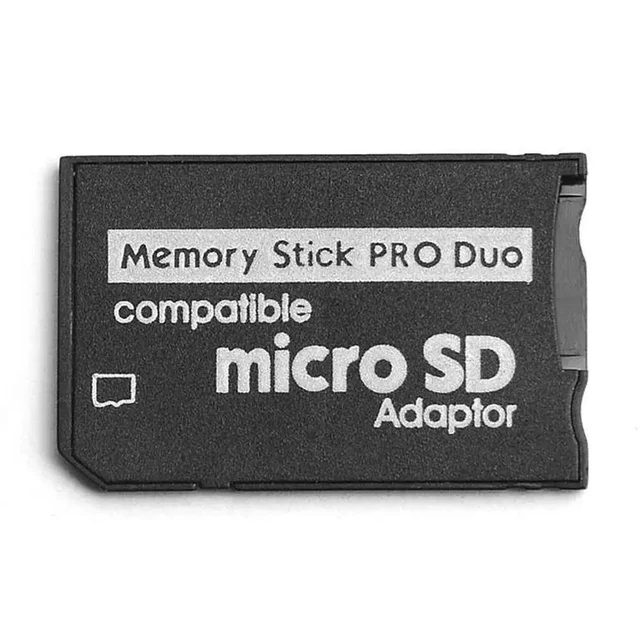 Alt view image 2 of 3 - TF to MS Pro Duo Mini Memory Stick MICRO SD Card Holder Card Adapter Card Camera Game For PSP Camera High-Speed Card Reader