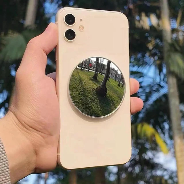 Main image of Magnetic Convex Mirror Cell Phone Mirror for Back Camera Slim Mirror Photo Video Selfie Vlog Accessories