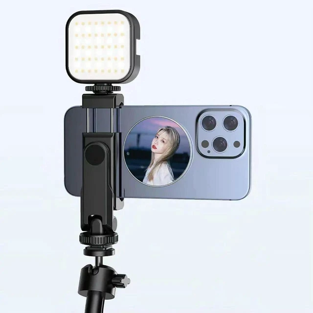 Alt view image 2 of 4 - Magnetic Convex Mirror Cell Phone Mirror for Back Camera Slim Mirror Photo Video Selfie Vlog Accessories