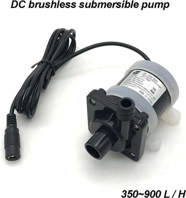 Alt view image 4 of 6 - JT-750 Submerible Water Pump DC 12V 24V Brushless Motor Water Circulation Solar Pump 350~900L/h(8-24V)