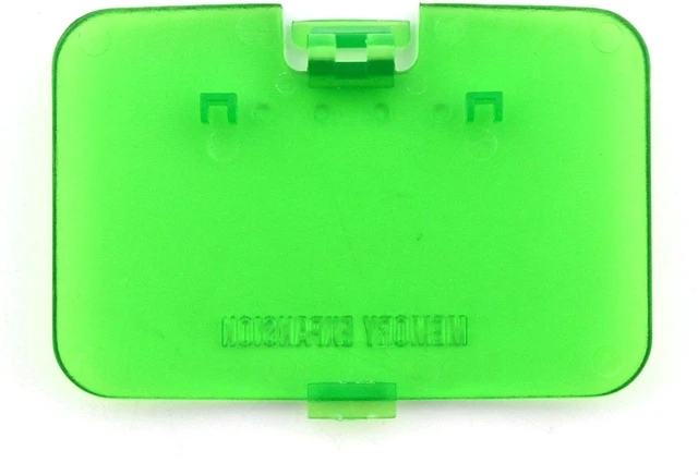 Main image of Replacement Memory Expansion Door Shell Case Cover for N64 Console Repair Parts (Clear Green)