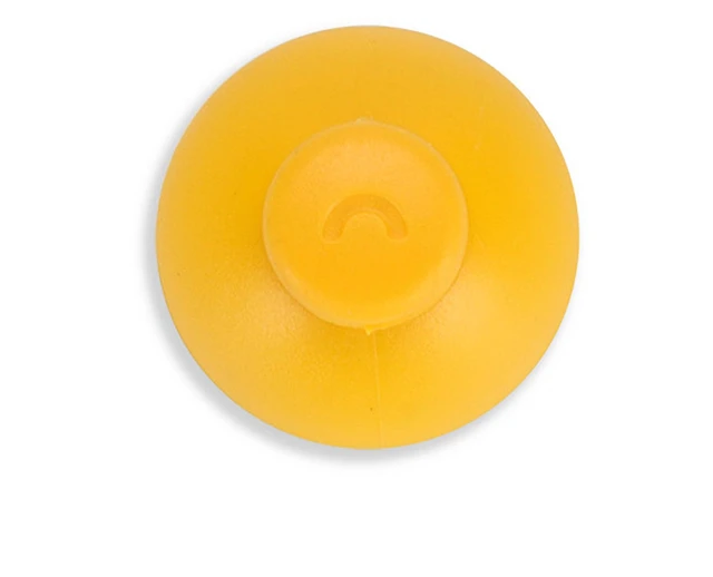 Alt view image 3 of 7 - 10 Pcs Analog Stick Joystick Thumbstick Thumb Cap Replacement for Nintendo Gamecube NGC Controller, Yellow and Grey