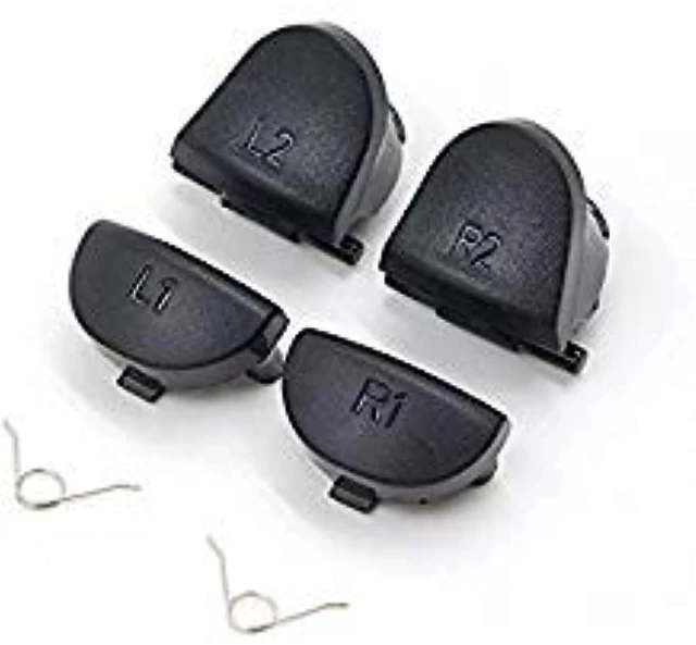 Main image of L1 R1 L2 R2 Trigger Buttons & Spring for PS4 JDS-001 JDS-011 Controllers Replacement Parts