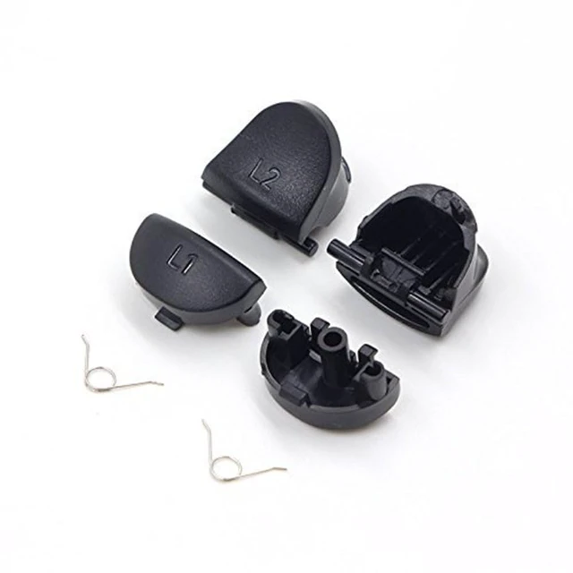 Alt view image 4 of 7 - L1 R1 L2 R2 Trigger Buttons & Spring for PS4 JDS-001 JDS-011 Controllers Replacement Parts