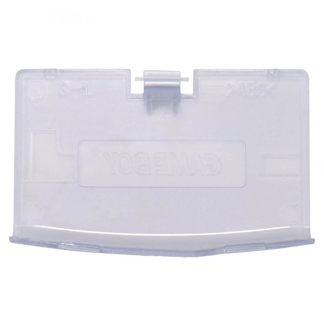 Alt view image 2 of 2 - Battery Back Door Cover Case for Game Boy Advance GBA Replacement Clear