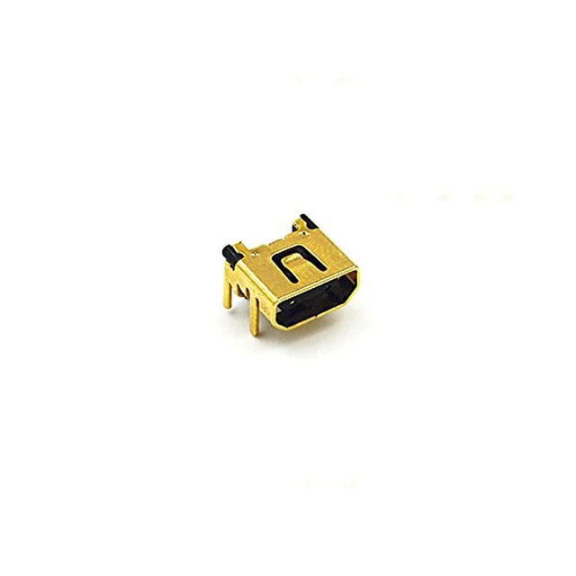 Alt view image 4 of 4 - Power Jack Charging Port Socket Connector Dock for DS Lite DSL NDSL Replacement Part - Gold