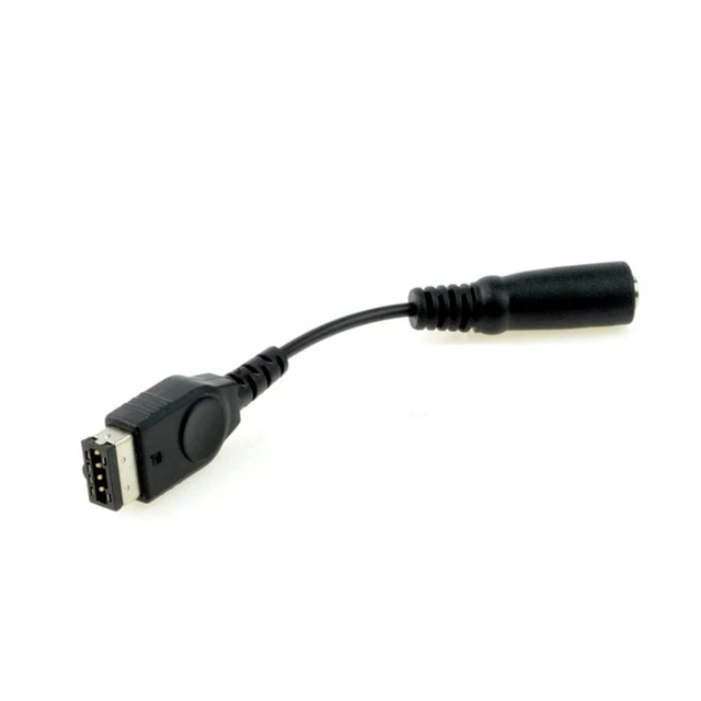 Alt view image 2 of 3 - 3.5mm Earphone Headphone Jack Adapter Cord Cable for GBA SP GBASP for Gameboy Advance SP Controller