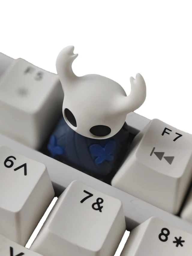 Alt view image 5 of 5 - Hollow Knight Keycap, Handmade Artisan Resin Replacement ESC Key | Cool Key Cap for Custom Cherry MX Gaming Mechanical Keyboard