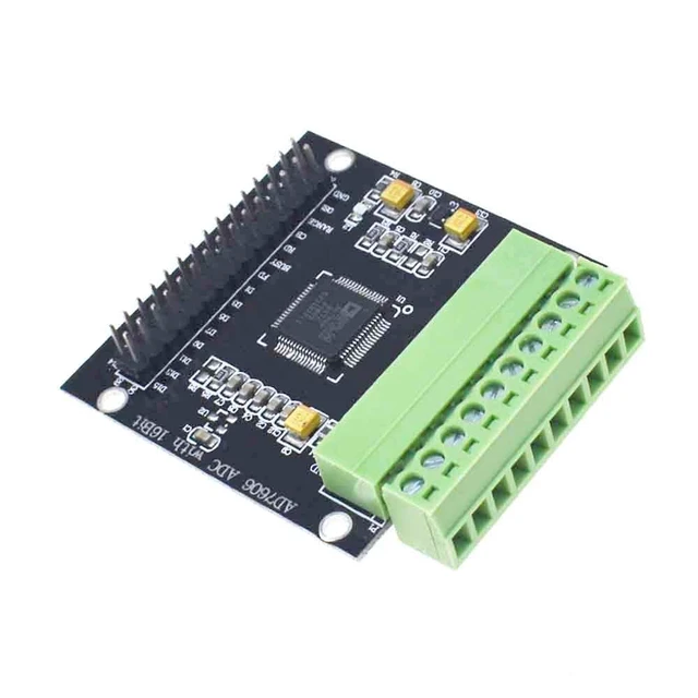 Alt view image 3 of 5 - AD7606 Module Multi-Channel AD Data Acquisition Module 16-bit ADC 8-Channel Synchronization Sampling