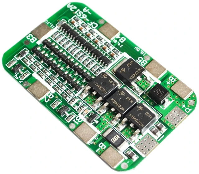 Main image of 6S 15A 24V PCB BMS Protection Board for 6 Pack 18650 Li-ion Lithium Battery Cell Module