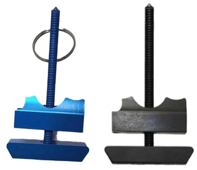 Main image of Stall Safety Tool Bathroom Stall Lock Keychain for Hotel Rooms, Smart Shaker Tool