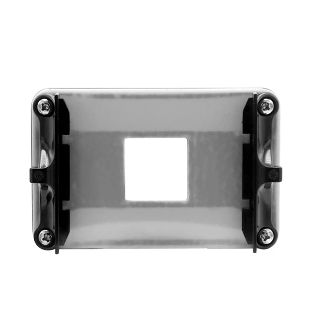 Alt view image 3 of 6 - AM4 CPU Backplate Excellent Heat Dissipation, Easy Replacement for Motherboards for AMD Socket AM4