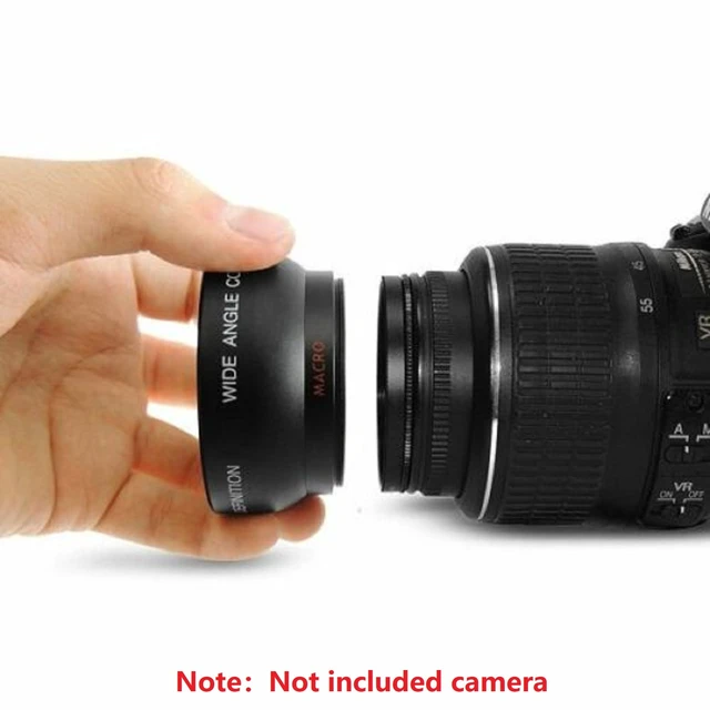 Alt view image 3 of 7 - Versatile 0.45x Wide Angle Lens + Macro Lens for 52mm Cameras Capture Detailed Close-Ups and Panoramas