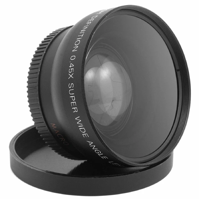 Alt view image 4 of 7 - Versatile 0.45x Wide Angle Lens + Macro Lens for 52mm Cameras Capture Detailed Close-Ups and Panoramas