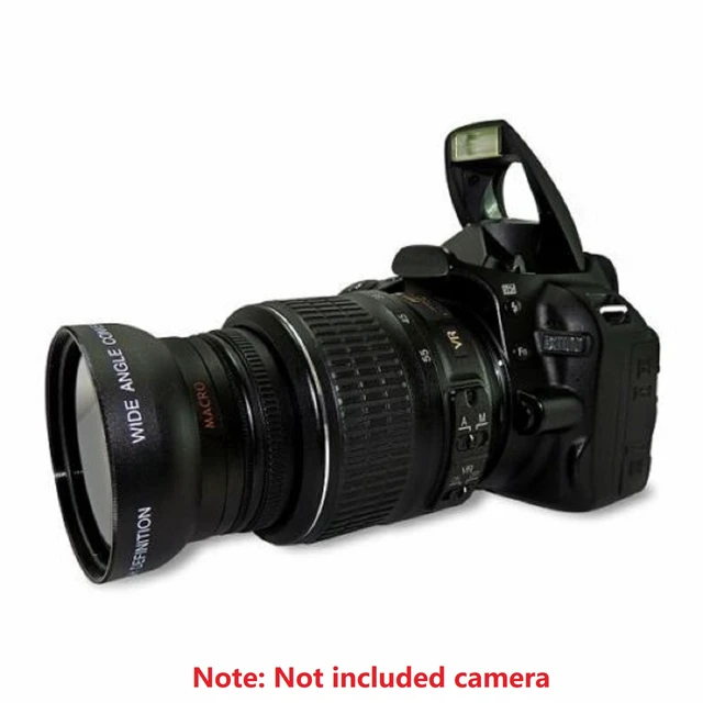 Alt view image 5 of 7 - Versatile 0.45x Wide Angle Lens + Macro Lens for 52mm Cameras Capture Detailed Close-Ups and Panoramas