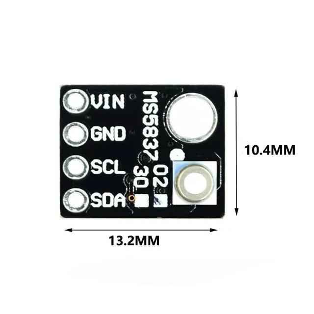 Alt view image 3 of 3 - GY-MS5837 02BA 30BA Pressure Sensor Module (02BA)