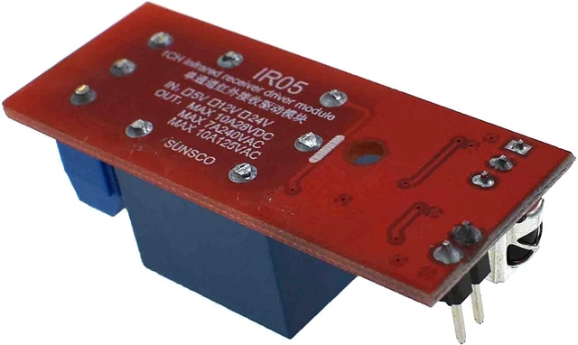 Alt view image 2 of 2 - 12V 1 Channel IR Control Relay Power Switch Self Locking (5V)
