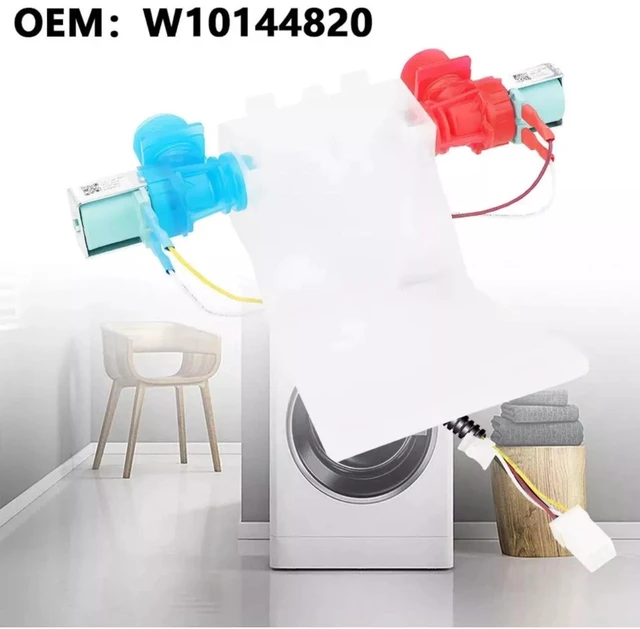Alt view image 4 of 7 - Washer Inlet Valve Replacement Stable Water Flow for Whirlpool Models Valve