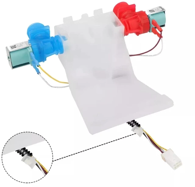 Alt view image 7 of 7 - Washer Inlet Valve Replacement Stable Water Flow for Whirlpool Models Valve