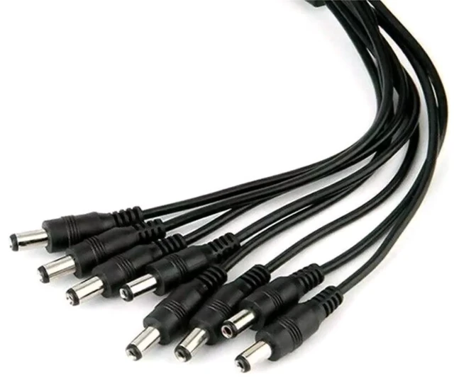 Alt view image 6 of 7 - 1 to 8 DC Power Splitter Cable for Cameras 5.5mm x 2.1mm for Security and Surveillance Applications