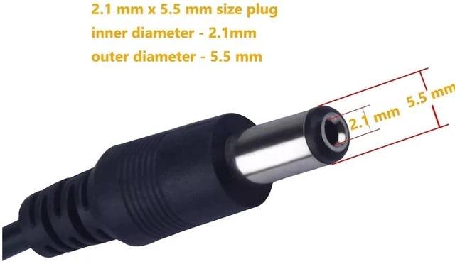 Alt view image 7 of 7 - 1 to 8 DC Power Splitter Cable for Cameras 5.5mm x 2.1mm for Security and Surveillance Applications