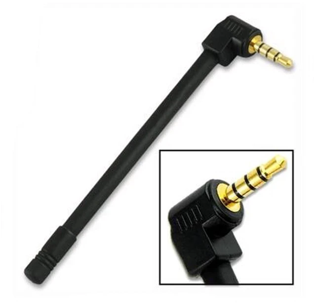 Alt view image 3 of 7 - Sound Radio Stereo Receiver Antenna for Wave Music FM 80MHz-108MHz Radio Antenna 3.5mm Plug