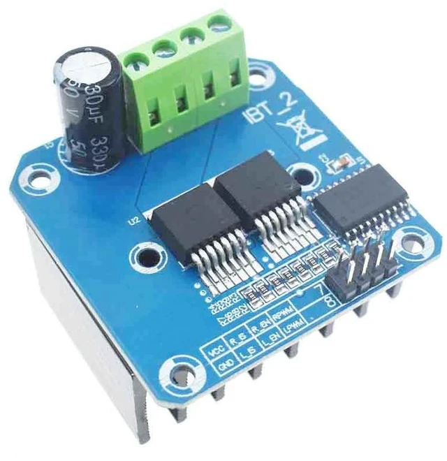 Main image of BTS7960 43A High Power Motor Driver Module Smart Car Driver Current Limit