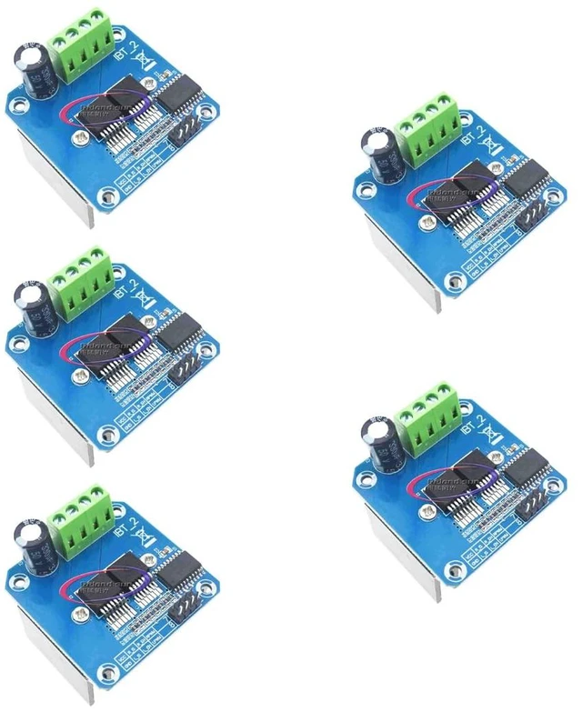Alt view image 3 of 4 - BTS7960 43A High Power Motor Driver Module Smart Car Driver Current Limit