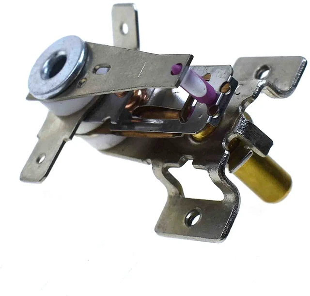 Alt view image 2 of 2 - AC 250V 16A/10A 90C Temperature Switch Bimetallic Heating Thermostat KDT-200 (16A)