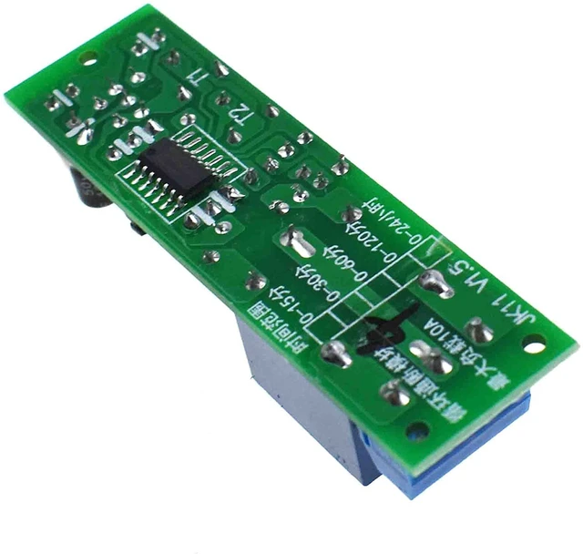 Alt view image 3 of 3 - DC 12V 0-120min Infinite Cycle Delay Timing Timer Relay ON Off Switch Loop Module (DC 12V 0-120min)