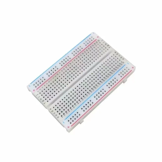 Alt view image 2 of 3 - Solderless Breadboard Bread Board 400 Tie Points Contacts