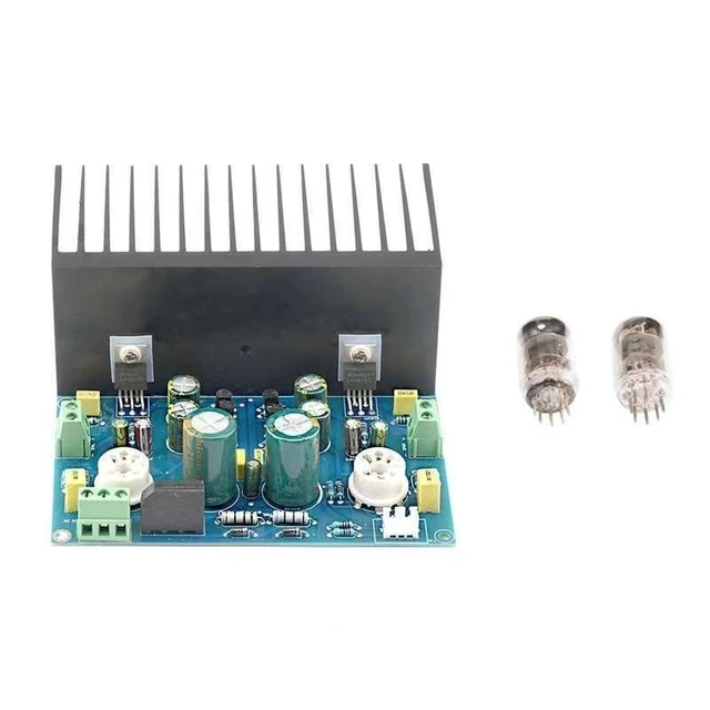 Alt view image 3 of 4 - vacuum tube amplifier board electronic valve amplifier 6J1+LM1875 amplifier ac18v diy kit and finished product (FINISHED PRODUCT)