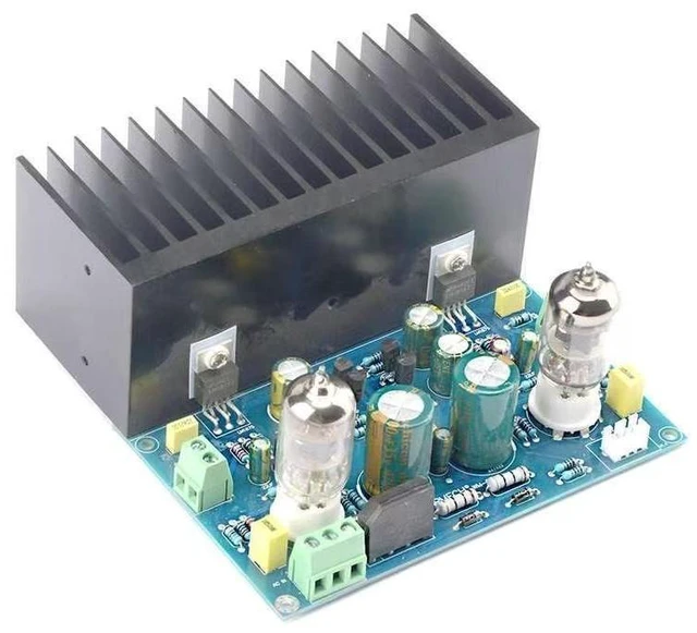 Main image of vacuum tube amplifier board electronic valve amplifier 6J1+LM1875 amplifier ac18v diy kit and finished product (FINISHED PRODUCT)