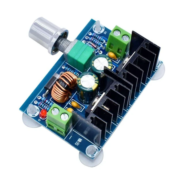 Alt view image 2 of 4 - XH-M401 DC Voltage Regulator DC-DC Module XL4016E1 high-Power DC Voltage Regulator Maximum 8A with Voltage Regulator