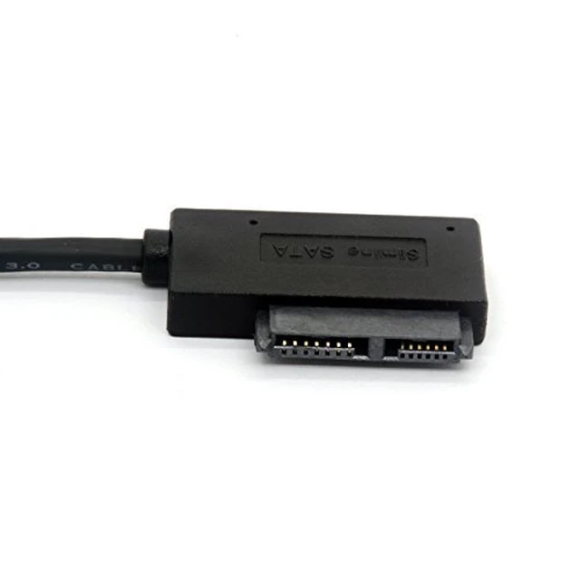 Alt view image 4 of 6 - USB 3.0 to 7+6 13Pin Slimline SATA Cable Adapter | for Laptop CD DVD ROM Optical Drive