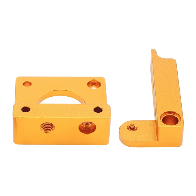 Alt view image 7 of 7 - Upgrade Replacement Aluminum MK8 Extruder Tension Adjustable 1.75mm Filament Fit for Ender 3 / Ender 5 / CR-10 Series 3D Printer (Left)