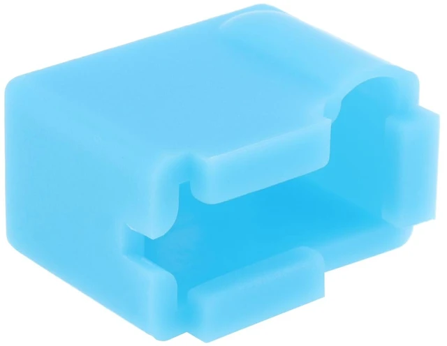 Alt view image 5 of 7 - 3D Printer Heater Block Silicone Sock, 5 Pcs Upgrade Hotend Cover Fit for E3D / Volcano Heater Block