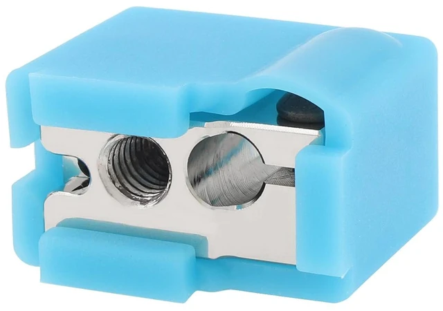 Alt view image 7 of 7 - 3D Printer Heater Block Silicone Sock, 5 Pcs Upgrade Hotend Cover Fit for E3D / Volcano Heater Block