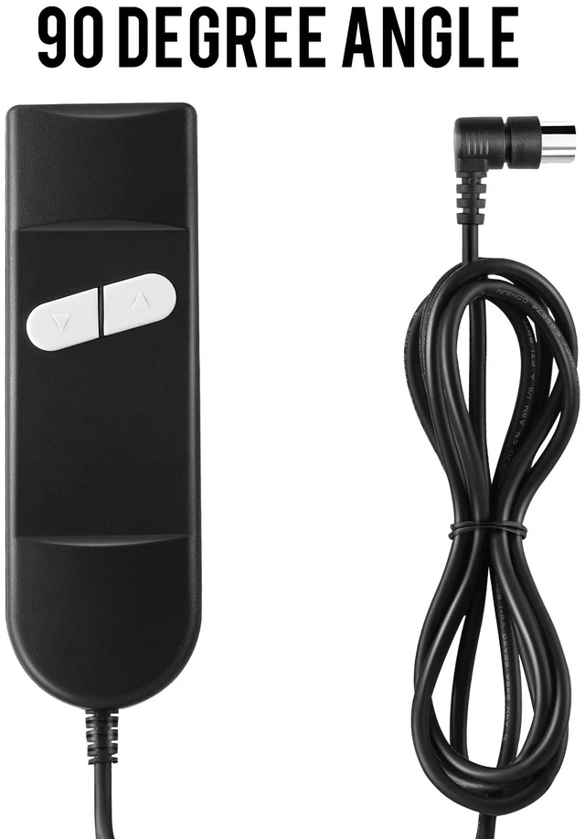 Alt view image 5 of 7 - Lift Chair or Power Recliner Hand Control, 2 Button 5 pin Universal Lift Chair Remote Replacement for Okin Lazboy Action Limoss Pride Catnapper