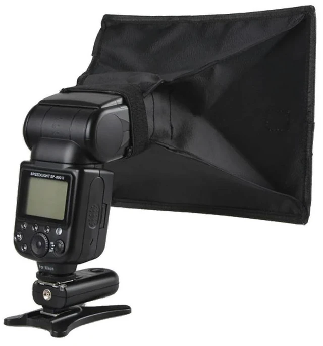 Alt view image 2 of 4 - Flash Diffuser Reflector Softbox Portable Mini Photo Diffuser Soft Light Box Accessories for for