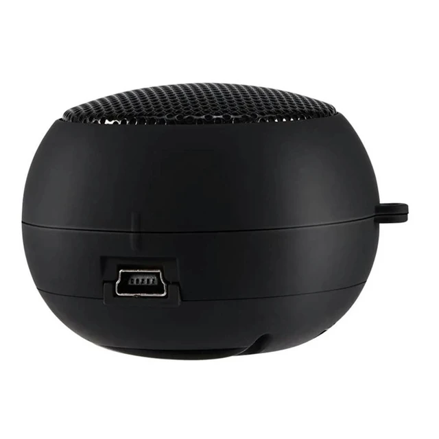 Alt view image 4 of 7 - Mini Portable Travel Loud Speaker with 3.5mm Audio Cable Low Voltage Built-in Retractable Speaker for IPod