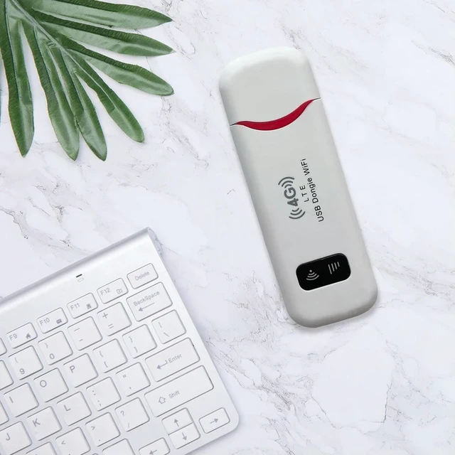 Alt view image 3 of 3 - 4G LTE WiFi Router 150Mbps Portable WiFi USB Mobile WiFi Router SIM Card Slot Network Adapter 4G Card Router for Home Office