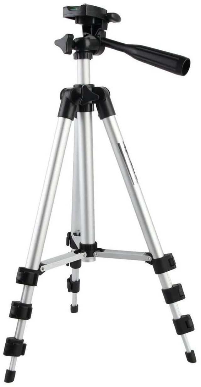 Main image of Universal Digital Camera Tripod Stand Lightweight 42.5in Video Filming Table Stand Heavy Duty Adjustable for Panasonic