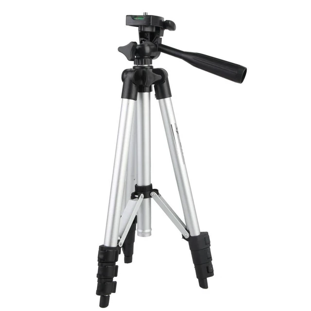 Alt view image 2 of 3 - Universal Digital Camera Tripod Stand Lightweight 42.5in Video Filming Table Stand Heavy Duty Adjustable for Panasonic