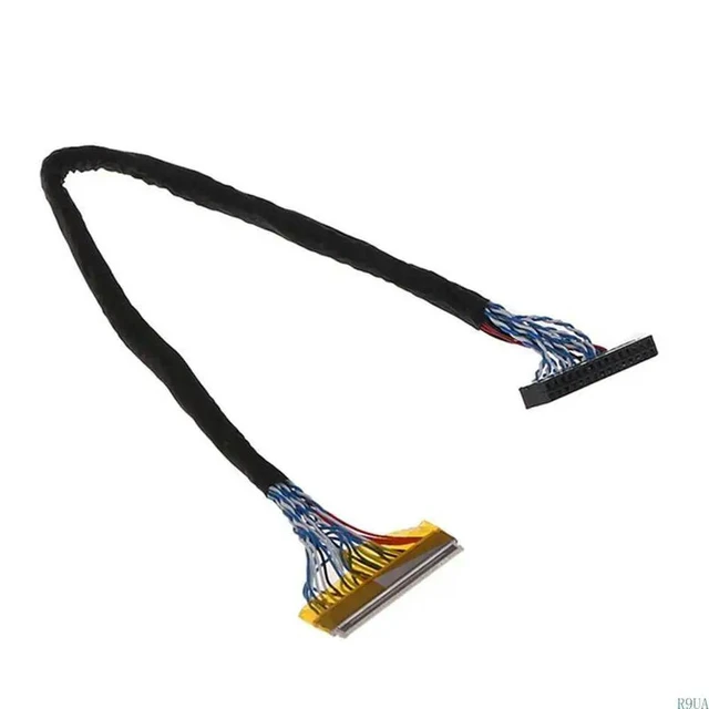 Alt view image 4 of 7 - LVDS Cable FIX-30 Pin 2ch For 17-26inch LCD/LED Panel Controller 25cm