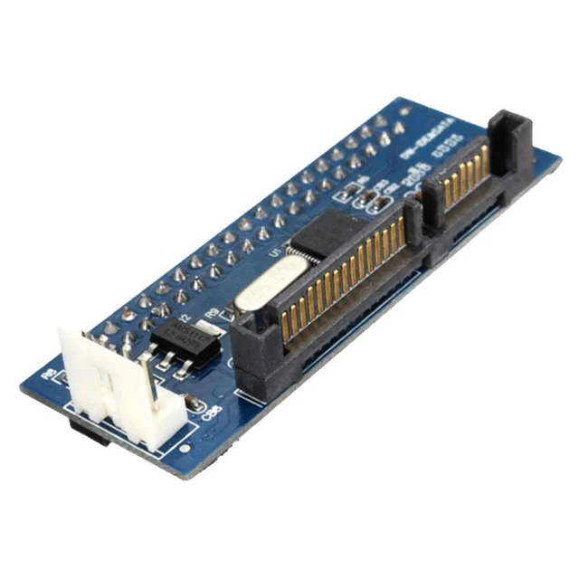 Alt view image 2 of 4 - IDE To SATA Converter Card Parallel To Serial Hard Drive Converter IDE Female To SATA Male Adapter for 3.5inch Hard Disk Drive