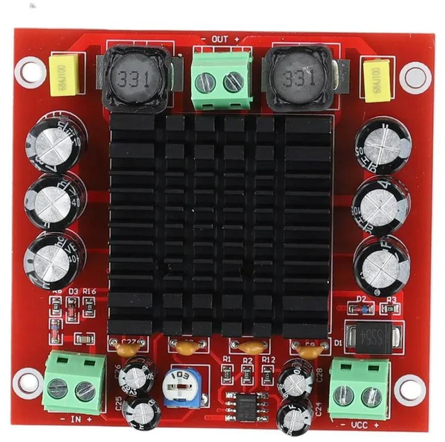 Main image of TPA3116DA Amplifier Board 150W XH-M544 Mono Channel Power Audio Amplifier Board DC12-26V for Audio System