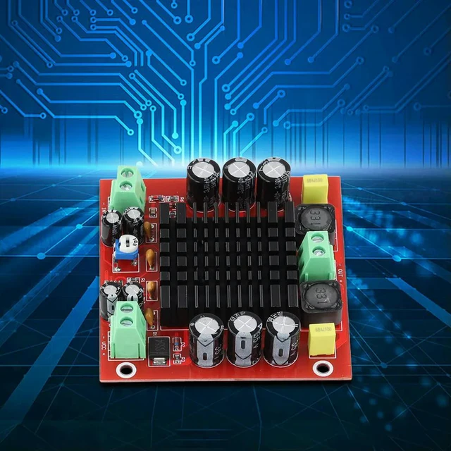 Alt view image 3 of 4 - TPA3116DA Amplifier Board 150W XH-M544 Mono Channel Power Audio Amplifier Board DC12-26V for Audio System