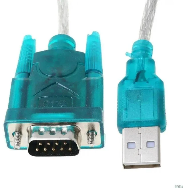 Alt view image 4 of 5 - Black USB To RS232 RS-232(DB9) Serial Cable Standard Adapter Converter For PC