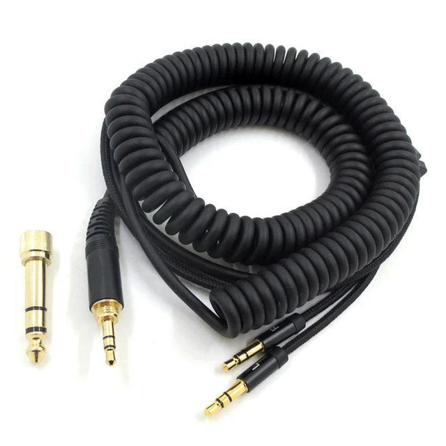 Alt view image 3 of 4 - Headphones Audio Cable Wired Earphone Audio Cable for Denon AH-D7100/D9200/HIFIMAN Sundara Ananda HiFi Wire Headset Cord